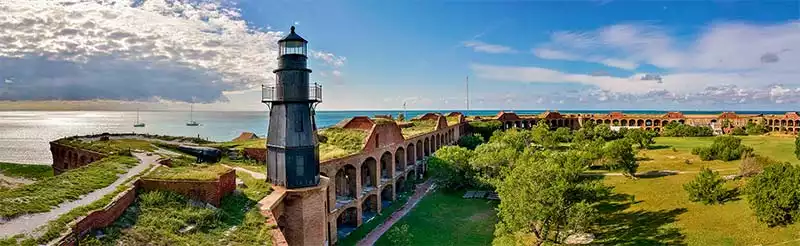 dry tortugas national park panoramic view