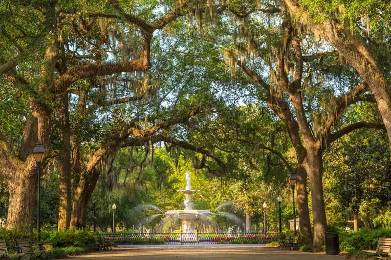 Savannah Forsyth Park Fountain