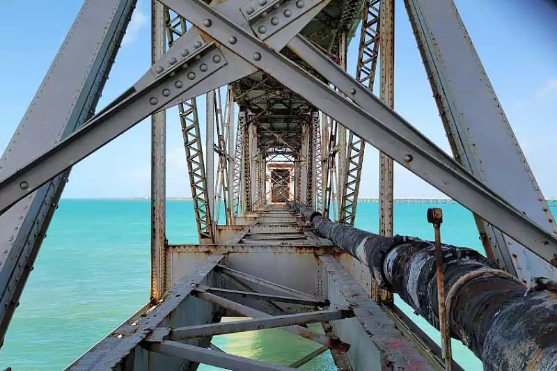 Bahia Honda State Park Old Bridge Inside