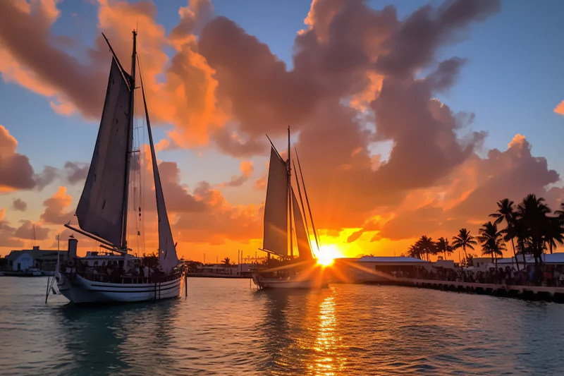 Key West Sunset Mallory Square